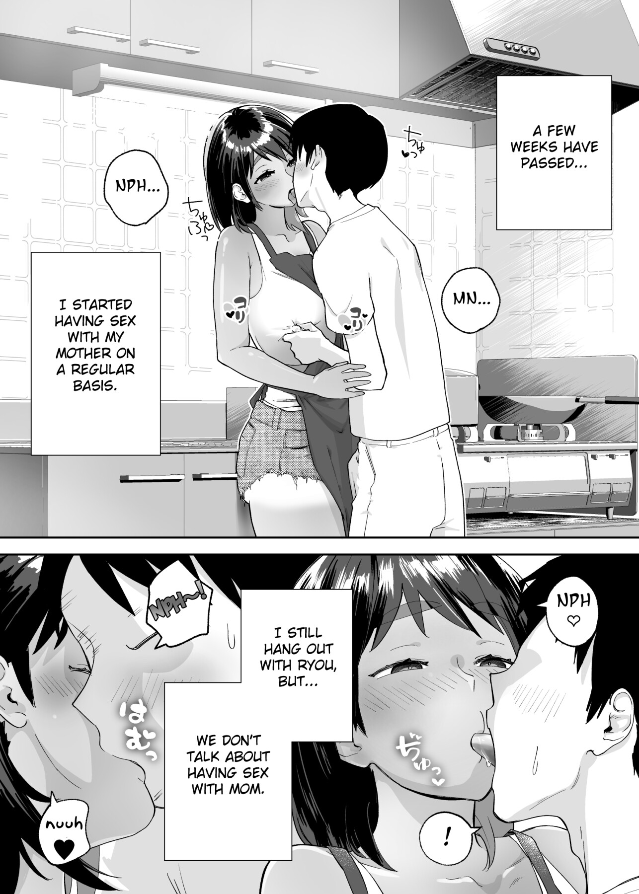 Hentai Manga Comic-My mother fell for my friend 2-Read-3